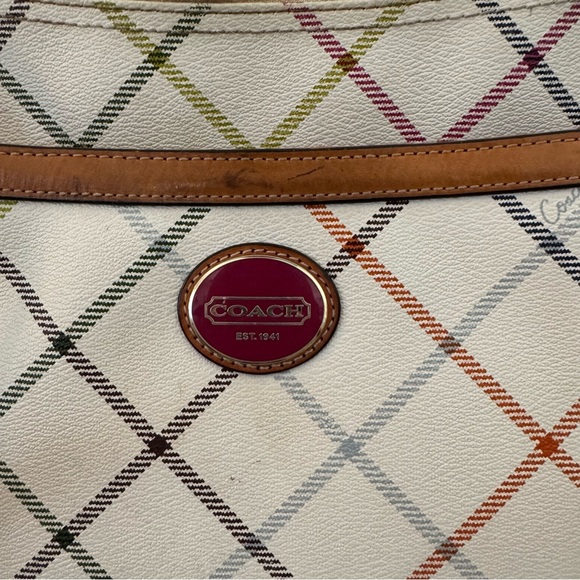 Coach Legacy Plaid Crossbody Bag $100 - Picture 3 of 8